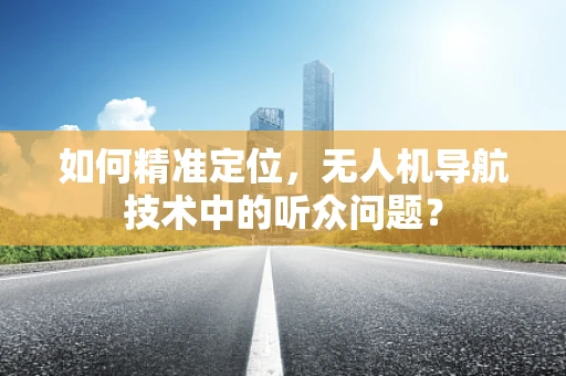 如何精准定位，无人机导航技术中的听众问题？
