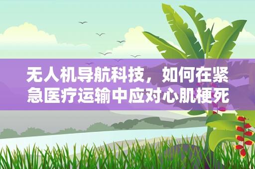 无人机导航科技，如何在紧急医疗运输中应对心肌梗死的挑战？