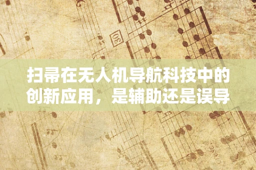 扫帚在无人机导航科技中的创新应用，是辅助还是误导？