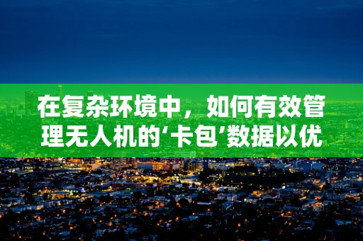 在复杂环境中，如何有效管理无人机的‘卡包’数据以优化导航性能？