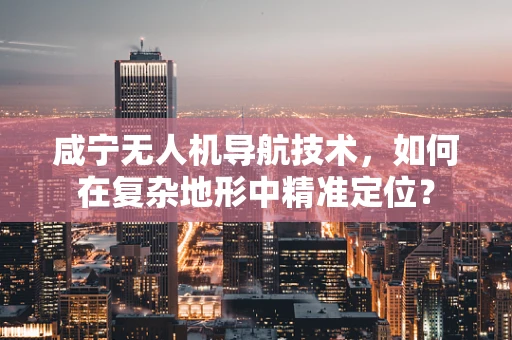 咸宁无人机导航技术，如何在复杂地形中精准定位？
