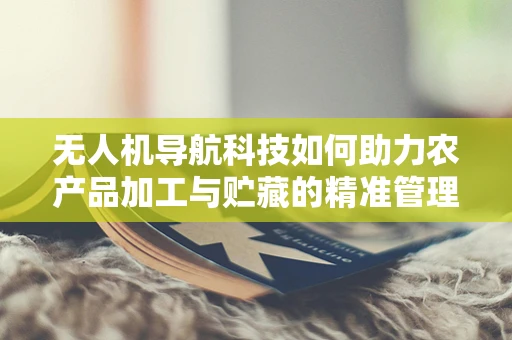 无人机导航科技如何助力农产品加工与贮藏的精准管理？