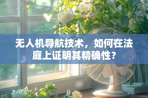 无人机导航技术，如何在法庭上证明其精确性？