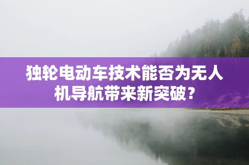 独轮电动车技术能否为无人机导航带来新突破？
