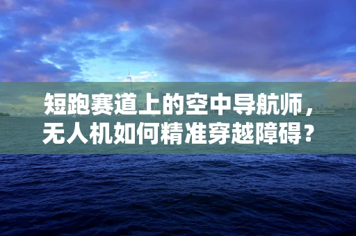 短跑赛道上的空中导航师，无人机如何精准穿越障碍？