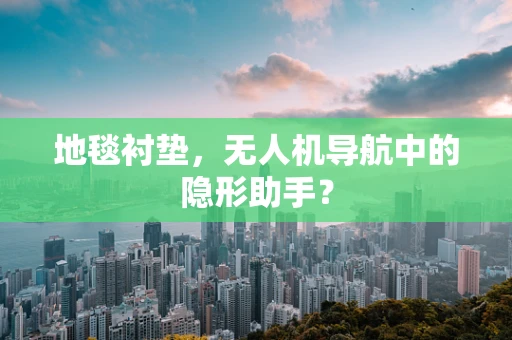 地毯衬垫，无人机导航中的隐形助手？