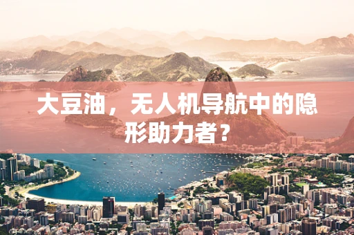 大豆油，无人机导航中的隐形助力者？