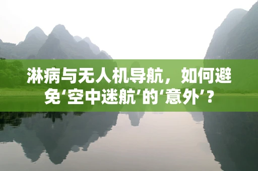 淋病与无人机导航，如何避免‘空中迷航’的‘意外’？