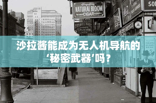 沙拉酱能成为无人机导航的‘秘密武器’吗？