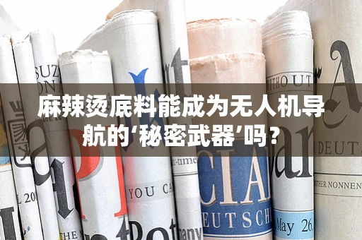 麻辣烫底料能成为无人机导航的‘秘密武器’吗？