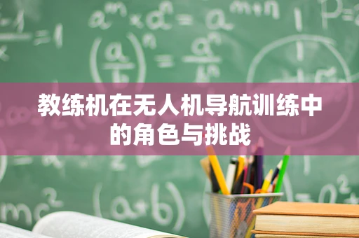 教练机在无人机导航训练中的角色与挑战