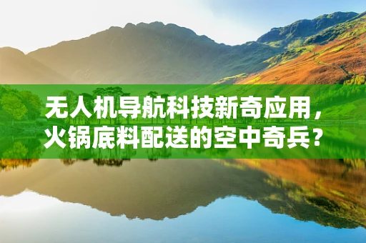 无人机导航科技新奇应用，火锅底料配送的空中奇兵？