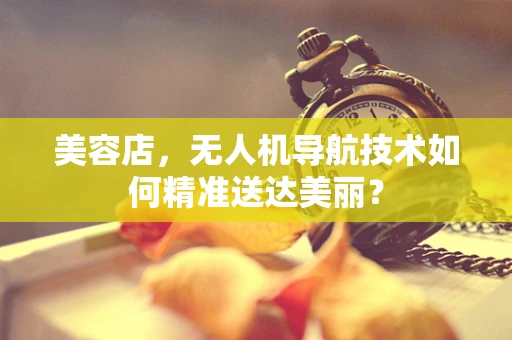 美容店，无人机导航技术如何精准送达美丽？