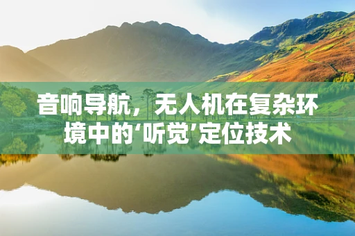 音响导航，无人机在复杂环境中的‘听觉’定位技术