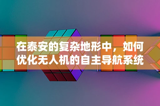 在泰安的复杂地形中，如何优化无人机的自主导航系统？