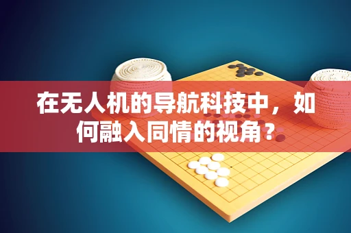 在无人机的导航科技中，如何融入同情的视角？
