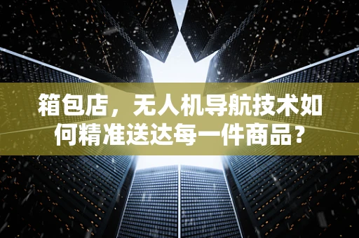 箱包店，无人机导航技术如何精准送达每一件商品？
