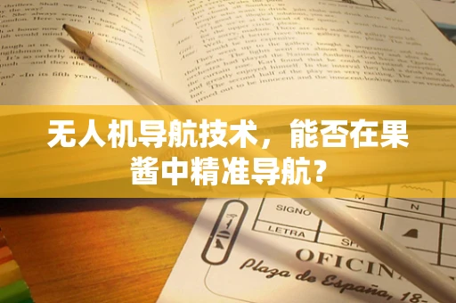 无人机导航技术，能否在果酱中精准导航？