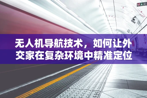 无人机导航技术，如何让外交家在复杂环境中精准定位？