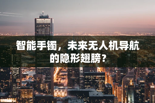 智能手镯，未来无人机导航的隐形翅膀？