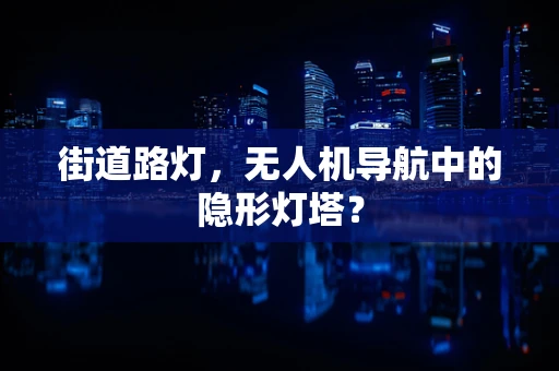 街道路灯，无人机导航中的隐形灯塔？