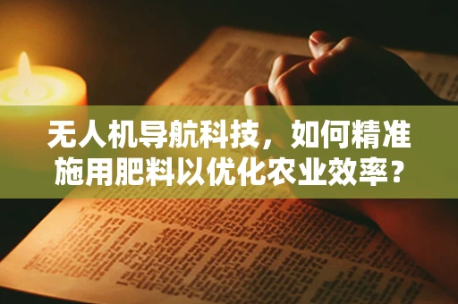 无人机导航科技，如何精准施用肥料以优化农业效率？