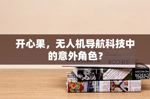 开心果，无人机导航科技中的意外角色？