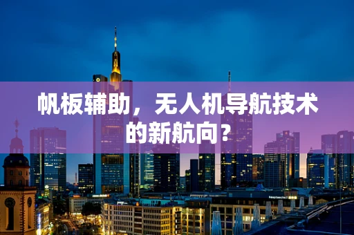帆板辅助，无人机导航技术的新航向？