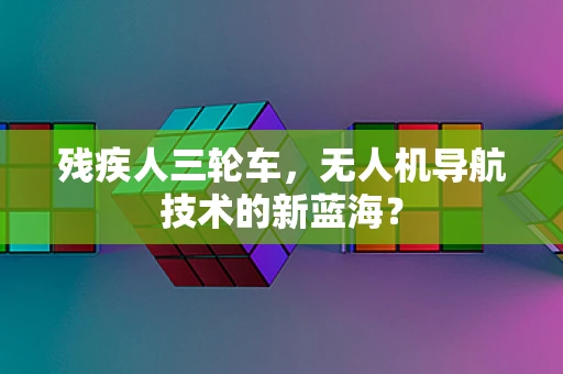 残疾人三轮车，无人机导航技术的新蓝海？