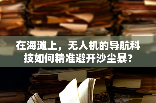 在海滩上，无人机的导航科技如何精准避开沙尘暴？