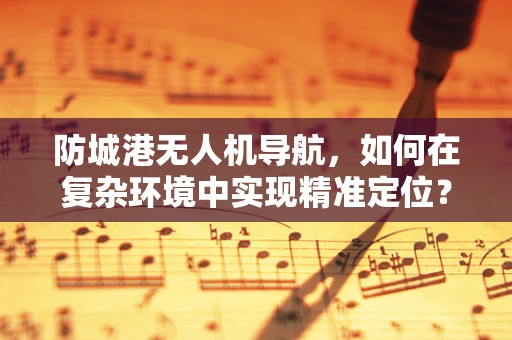 防城港无人机导航，如何在复杂环境中实现精准定位？