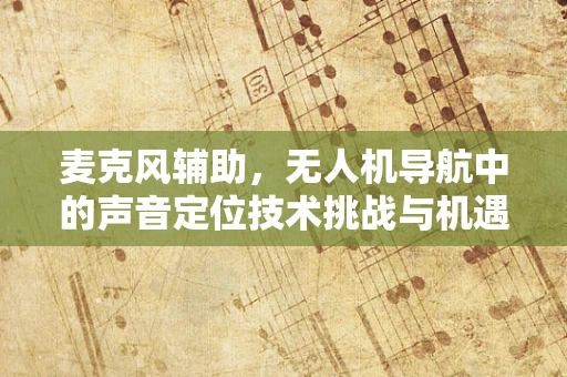 麦克风辅助，无人机导航中的声音定位技术挑战与机遇