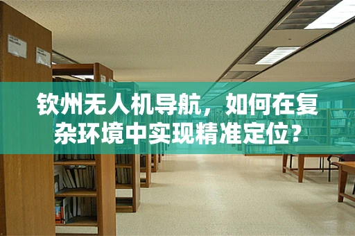 钦州无人机导航，如何在复杂环境中实现精准定位？