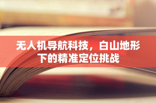 无人机导航科技，白山地形下的精准定位挑战