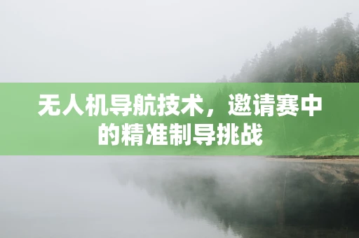 无人机导航技术，邀请赛中的精准制导挑战