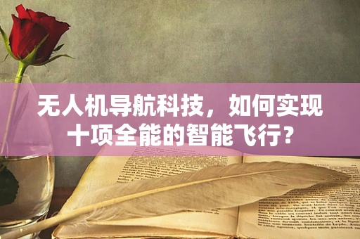 无人机导航科技，如何实现十项全能的智能飞行？