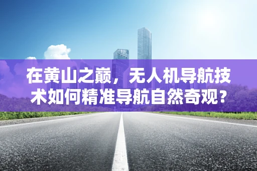 在黄山之巅，无人机导航技术如何精准导航自然奇观？