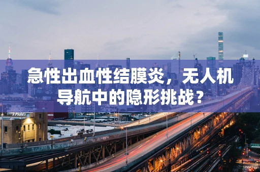 急性出血性结膜炎，无人机导航中的隐形挑战？