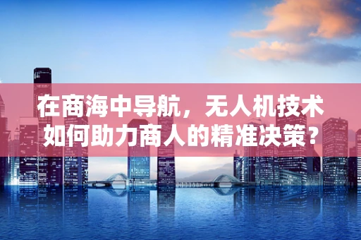 在商海中导航，无人机技术如何助力商人的精准决策？