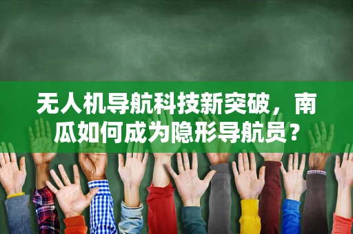 无人机导航科技新突破，南瓜如何成为隐形导航员？