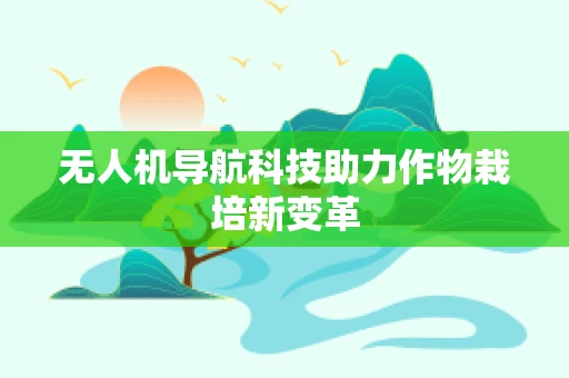 无人机导航科技助力作物栽培新变革