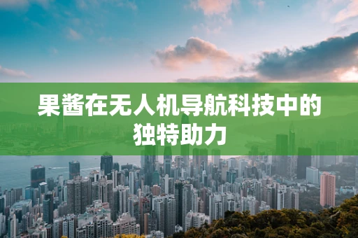 果酱在无人机导航科技中的独特助力