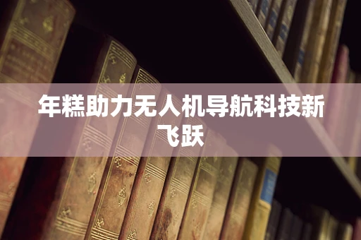 年糕助力无人机导航科技新飞跃