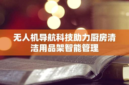 无人机导航科技助力厨房清洁用品架智能管理