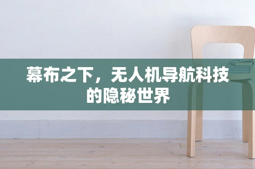 幕布之下，无人机导航科技的隐秘世界