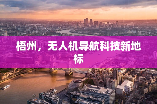 梧州，无人机导航科技新地标