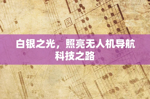 白银之光，照亮无人机导航科技之路