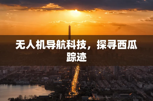 无人机导航科技，探寻西瓜踪迹
