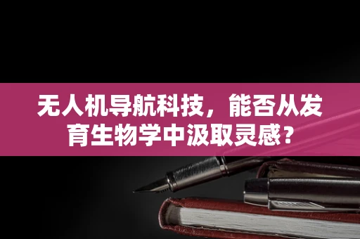 无人机导航科技，能否从发育生物学中汲取灵感？