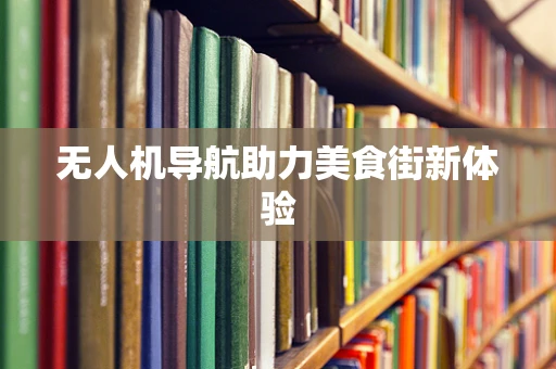 无人机导航助力美食街新体验